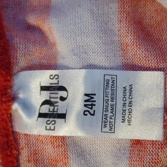 PJ, ESSENTIALS, CHRISMAS OUTFIT, SIZE 24 MONTHS. SANTA'S LITTLE HELPER. - Picture 7 of 8